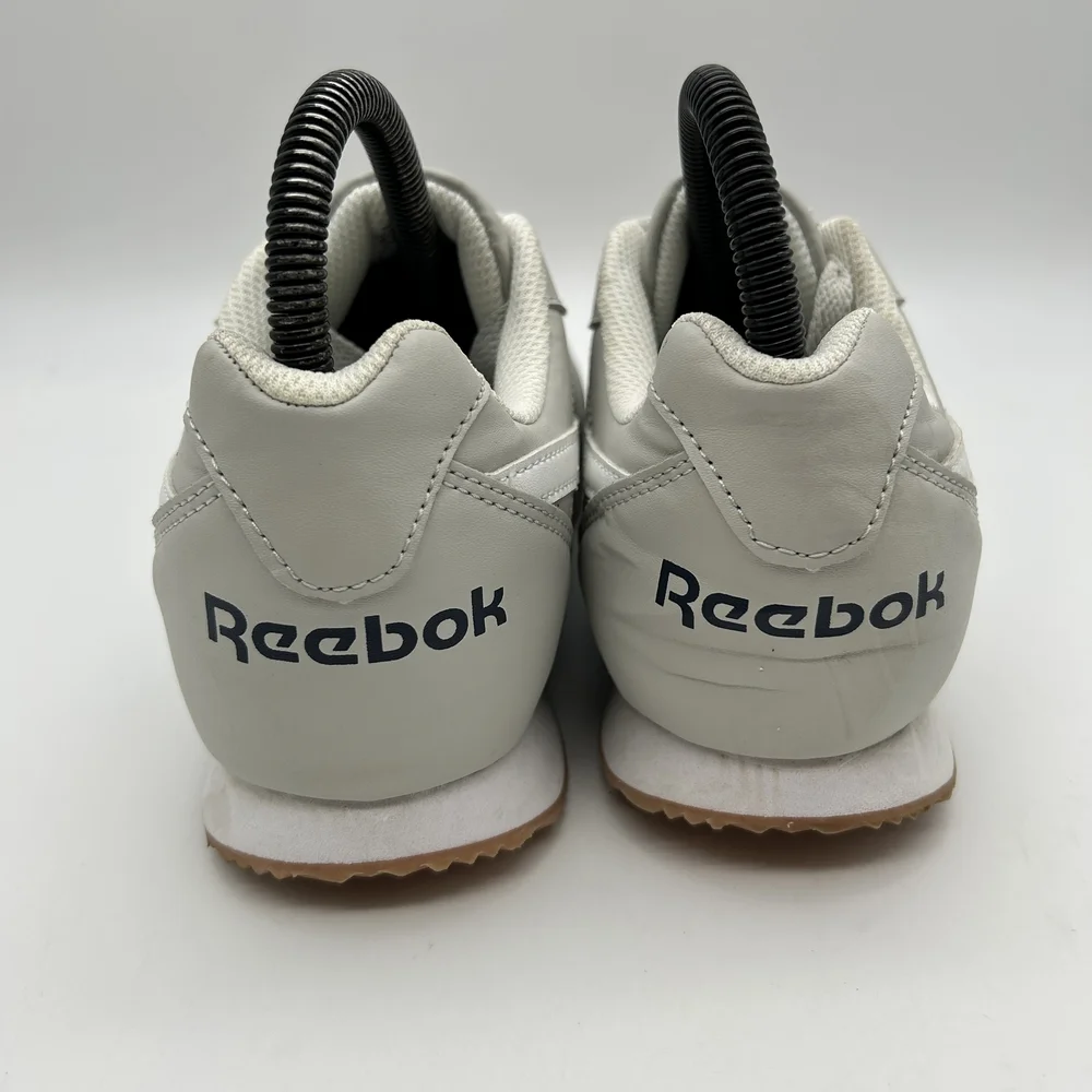 Reebok Shoes Mens Size 6 Classic Nylon 119598 Gray White Retro Sneakers Gum Sole